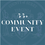 55 Plus Community Event Graphic