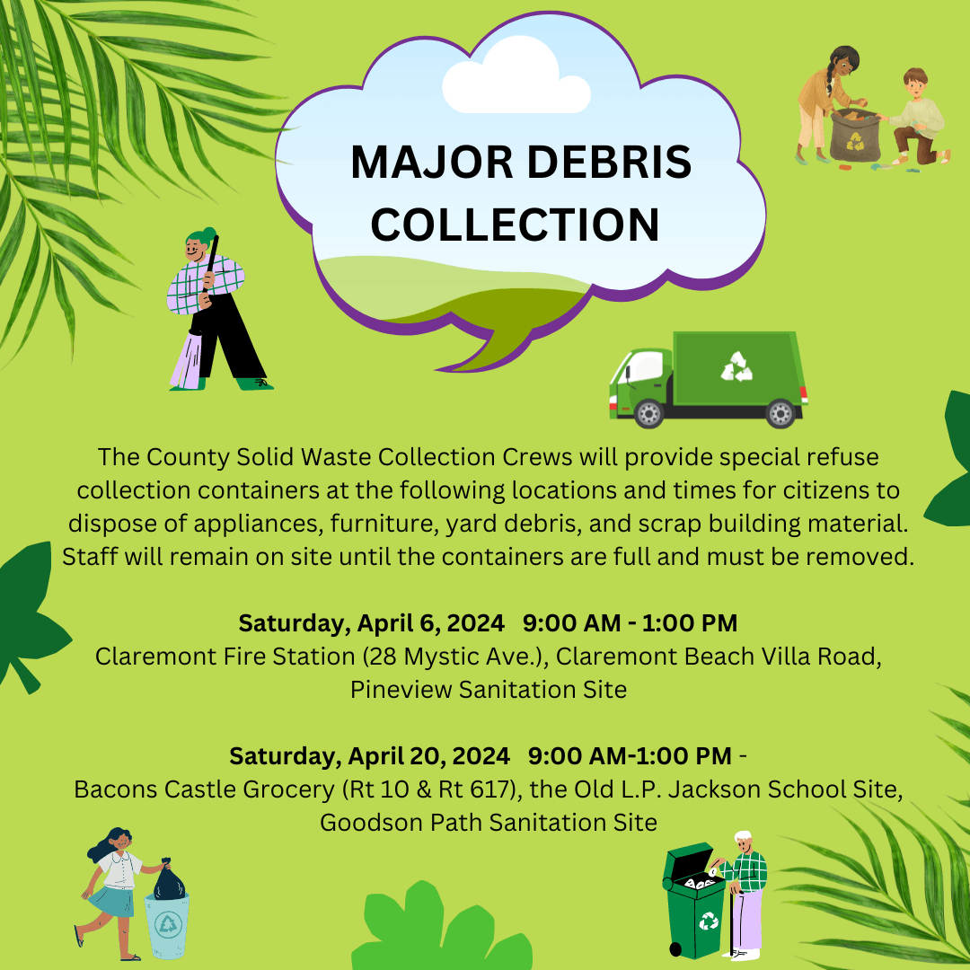 Major Debris Collection 2024 